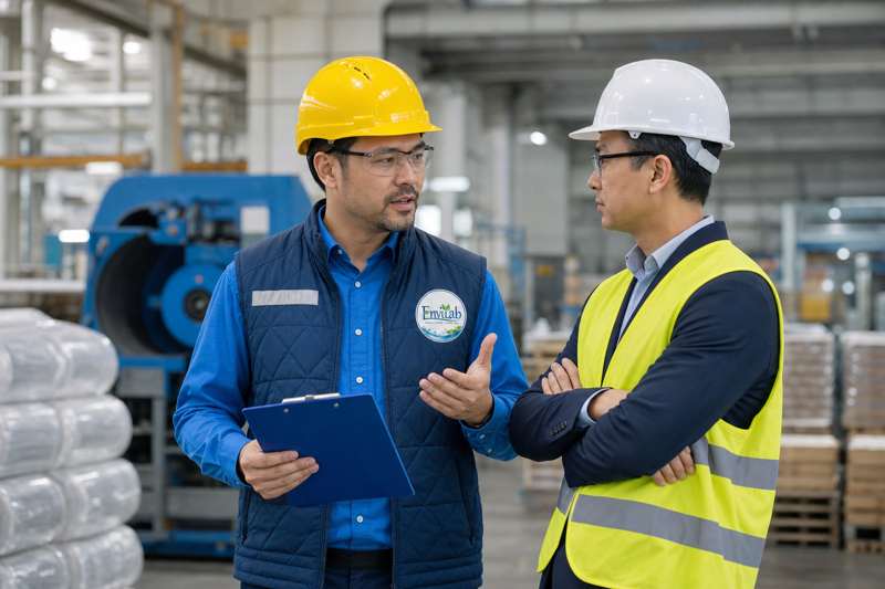 Tư vấn an toàn lao động — chuyên gia PPE trao đổi với doanh nghiệp