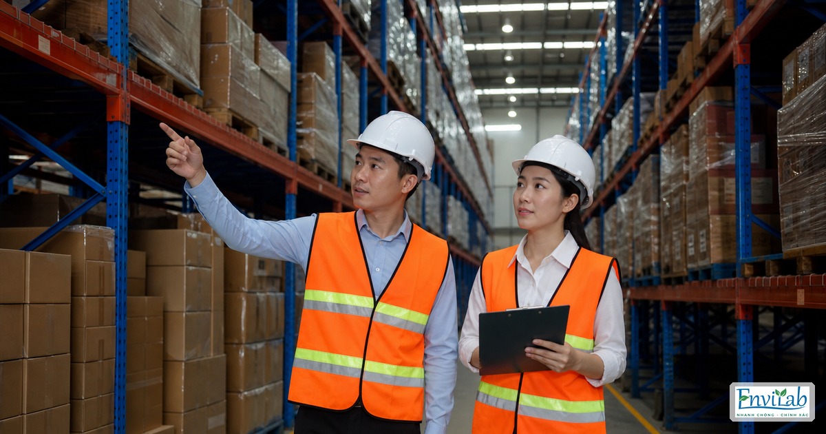Dự án tư vấn an toàn lao động kho logistics Cát Lái
