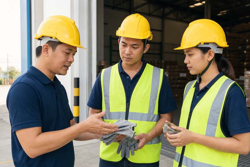 Tư vấn an toàn lao động — chuyên gia PPE trao đổi với doanh nghiệp